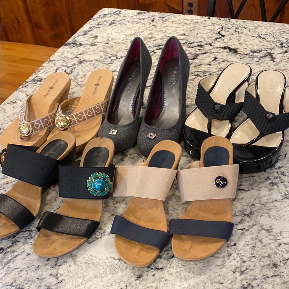 Elegant Women's Shoe Collection - Black, Gray, Beige